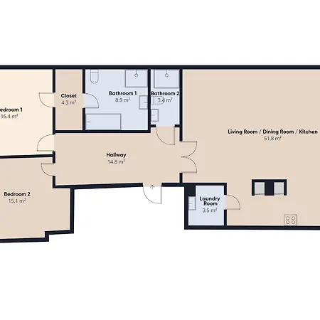 Appartement Old Town Traditional